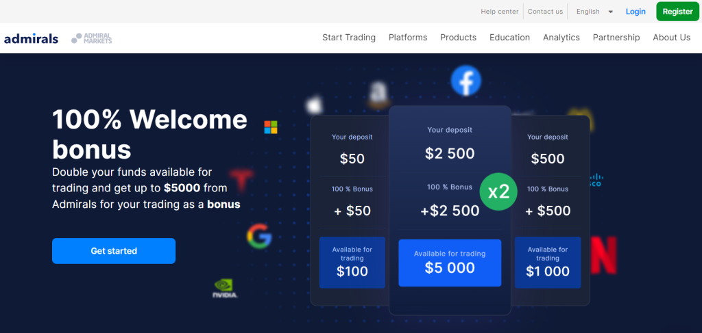 welcome bonus