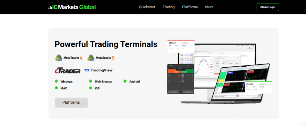 Powerful Trading Terminals 