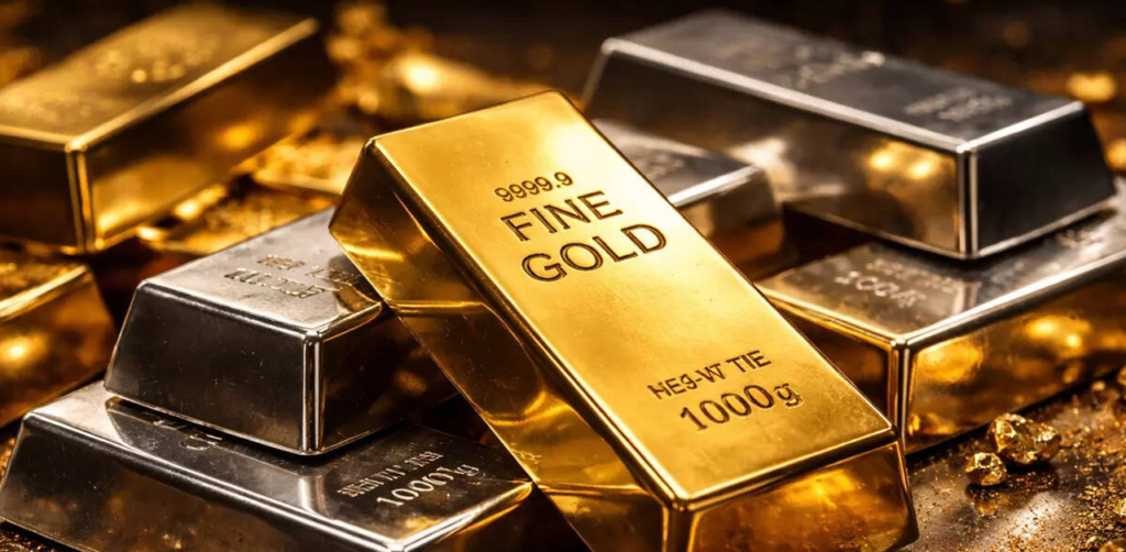 Gold trades near March lows as a strong US Dollar, Fed rate hike expectations, and US-Iran tensions weigh on XAU/USD prices and market sentiment.